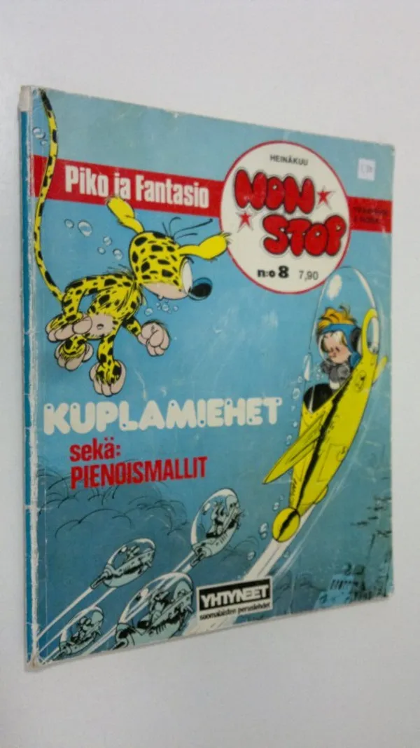 Non Stop 8 - Piko ja Fantasio : Kuplamiehet ; Pienoismallit - Franquin | Finlandia Kirja | Osta Antikvaarista - Kirjakauppa verkossa