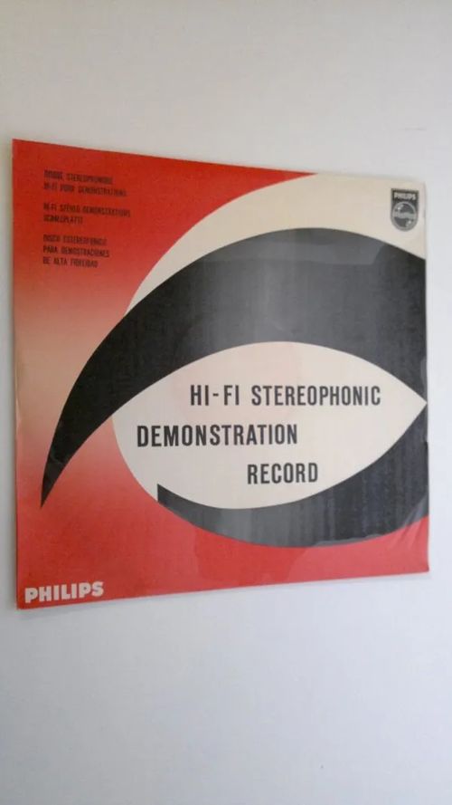 Hi-Fi Stereophonic Demonstration Record | Finlandia Kirja | Osta Antikvaarista - Kirjakauppa verkossa