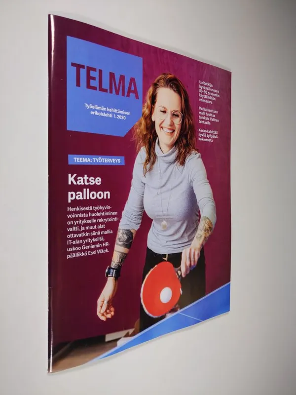 Telma 1.2020 : Työelämän kehittämisen erikoislehti | Finlandia Kirja