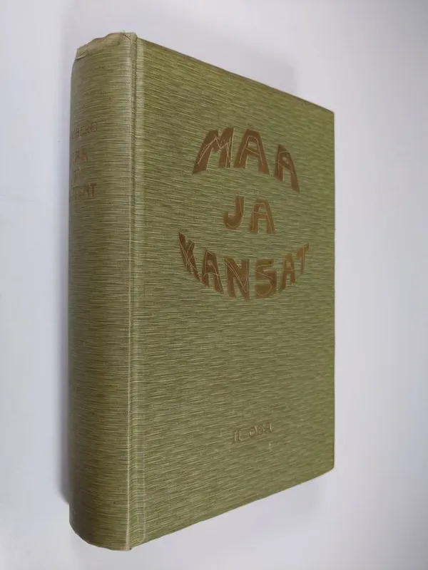 Maa ja kansat : kuvitettu maantiede 2 - Vanha maailma : Afrikka, Aasia, Eurooppa - Rosberg, J. E. | Finlandia Kirja | Osta Antikvaarista - Kirjakauppa verkossa