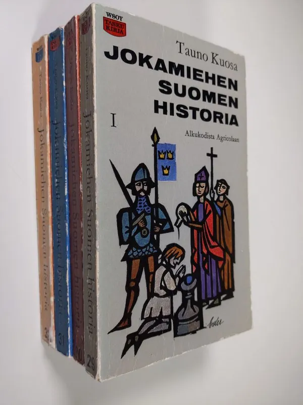 Jokamiehen Suomen historia 1-4 - Kuosa  Tauno | Finlandia Kirja | Antikvaari - kirjakauppa verkossa