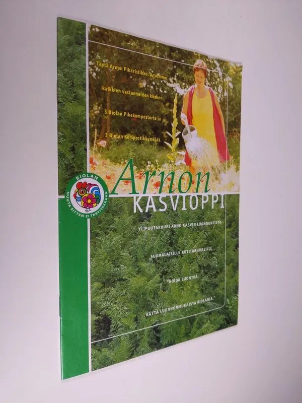 Arnon kasvioppi : ylipuutarhuri Arno Kasvin luonnontieto suomalaisille kotitarhureille - Kasvi, Arno | Finlandia Kirja | Osta Antikvaarista - Kirjakauppa verkossa