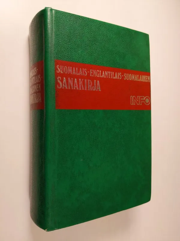 Suomalais-englantilainen sanakirja ; Englantilais-suomalainen sanakirja -  Wuolle Aino | Finlandia Kirja | Osta Antikvaarista - Kirjakauppa verkossa