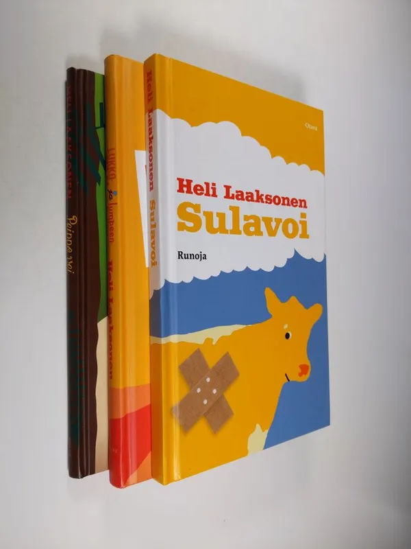 Heli Laaksonen -paketti (3 kirjaa) : Sulavoi ; Lukkosulaa ja lumpeenkukkia ; Peippo vei - Laaksonen, Heli | Finlandia Kirja | Osta Antikvaarista - Kirjakauppa verkossa