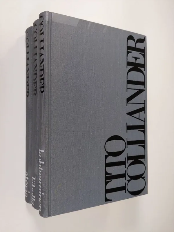 Tito Colliander-paketti (3 kirjaa) : Kohtaaminen ; Lähellä ; Ateria - Colliander, Tito | Finlandia Kirja | Osta Antikvaarista - Kirjakauppa verkossa