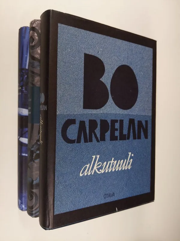 Bo Carpelan-paketti (3 kirjaa) : Alkutuuli ; Kesän varjot ; Lapsuus - Carpelan, Bo | Finlandia Kirja | Osta Antikvaarista - Kirjakauppa verkossa