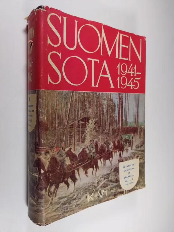 Suomen sota 1941-1945 osa 8 : Sotatoimet Laatokan ja Jäämeren välillä  1944-1945 | Finlandia Kirja
