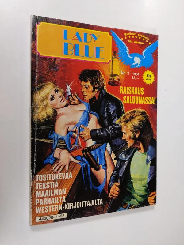 Lady Blue 2/1984 : Raiskaus saluunassa | Finlandia Kirja | Osta Antikvaarista - Kirjakauppa verkossa