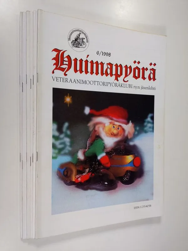 Huimapyörä 1998 : Veteraanimottoripyöräklubi ry: n jäsenlehti (vuosikerta 6 numeroa) | Finlandia Kirja