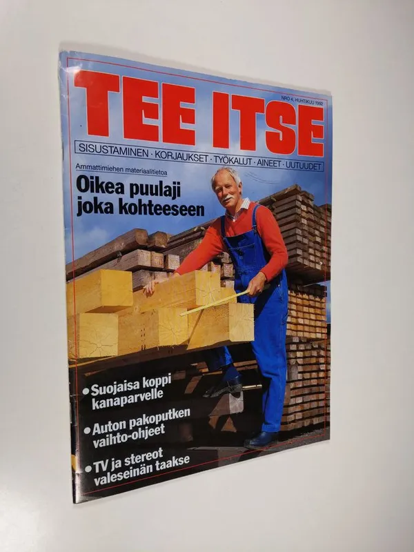 Tee itse n:o 4/1992 | Finlandia Kirja | Osta Antikvaarista - Kirjakauppa verkossa