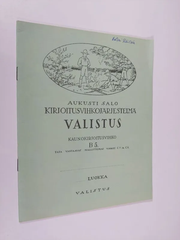 Kirjoitusvihkojärjestelmä, B 5 - Kaunokirjoitusvihko - Salo, Aukusti | Finlandia Kirja | Osta Antikvaarista - Kirjakauppa verkossa