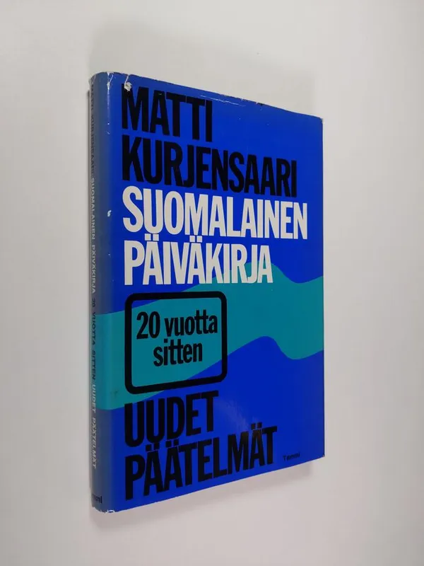 Suomalainen päiväkirja 20 vuotta sitten : uudet päätelmät (signeerattu) -  Kurjensaari Matti | Finlandia Kirja | Osta Antikvaarista -