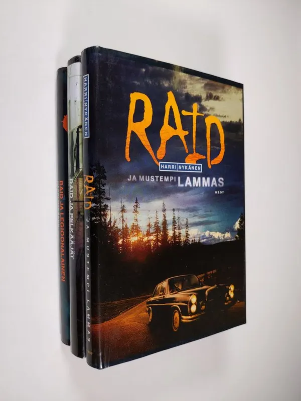 Raid x 3 : Raid ja mustempi lammas ; Raid ja legioonalainen ; Raid ja pelkääjät - Nykänen, Harri | Finlandia Kirja | Osta Antikvaarista - Kirjakauppa verkossa