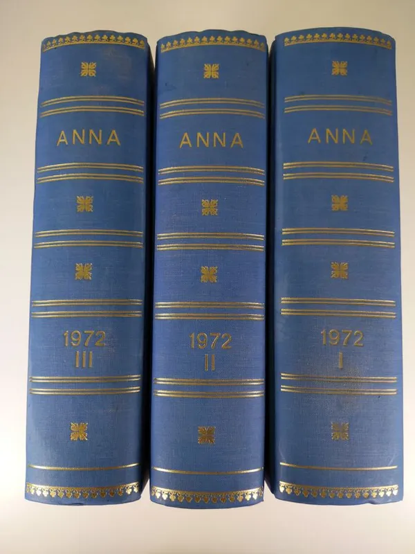 Anna vuosikerta 1972 1-3 | Finlandia Kirja | Osta Antikvaarista - Kirjakauppa verkossa