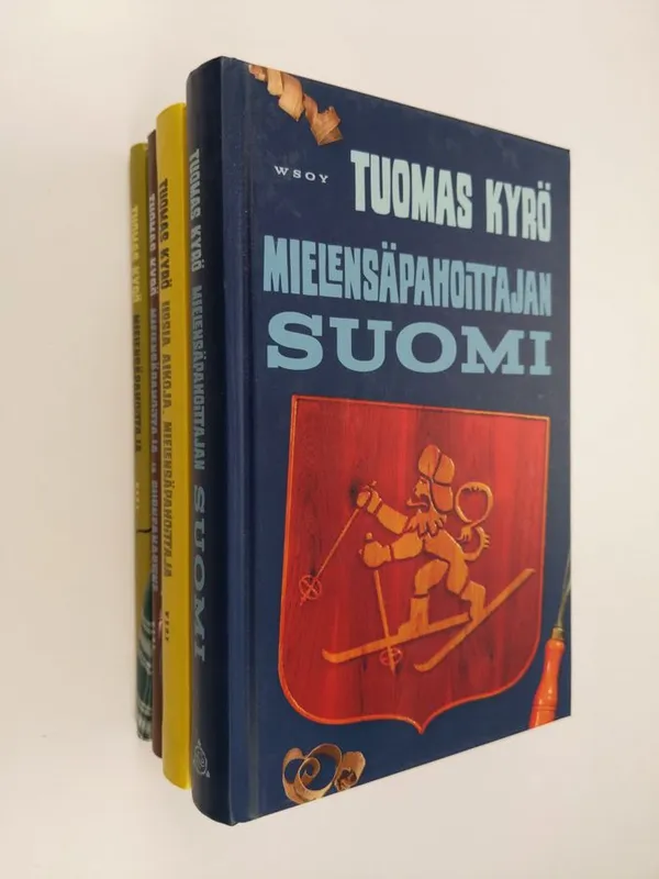 Mielensäpahoittaja-paketti (4 kirjaa) : Mielensäpahoittaja ; Mielensäpahoittaja ja ruskeakastike ; Iloisia aikoja, mielensäpahoittaja ; Mielensäpahoittajan Suomi - Kyrö, Tuomas | Finlandia Kirja | Osta Antikvaarista - Kirjakauppa verkossa