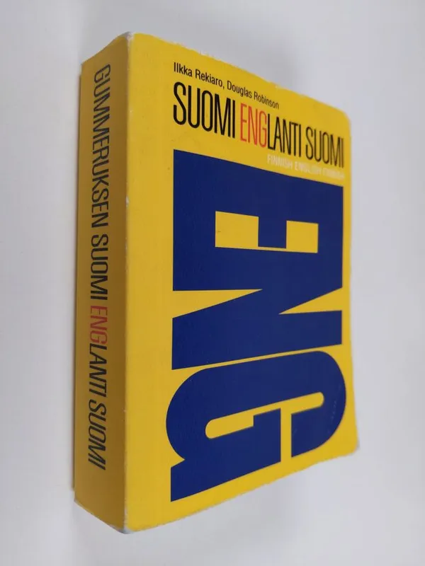 Suomi-englanti-suomi = Finnish-English-Finnish - Rekiaro Ilkka | Finlandia  Kirja | Osta Antikvaarista - Kirjakauppa verkossa