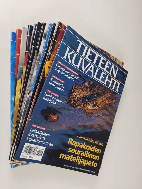 Tieteen kuvalehti vuosikerta 1995 (1-13) | Finlandia Kirja