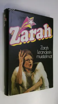 Tuotekuva Zarah : Zarah Leanderin muistelmat
