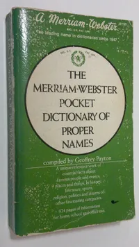 The Merriam-Webster Dictionary | Finlandia Kirja | Osta Antikvaarista -  Kirjakauppa verkossa