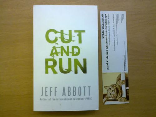 Cut and run - Abbott Jeff | Kirja Waldemar | Osta Antikvaarista - Kirjakauppa verkossa