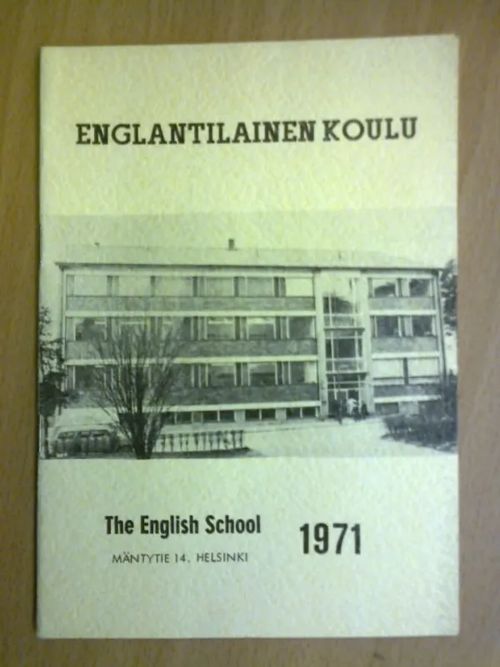 Englantilainen koulu - The English School 1971 | Kirja Waldemar | Osta Antikvaarista - Kirjakauppa verkossa