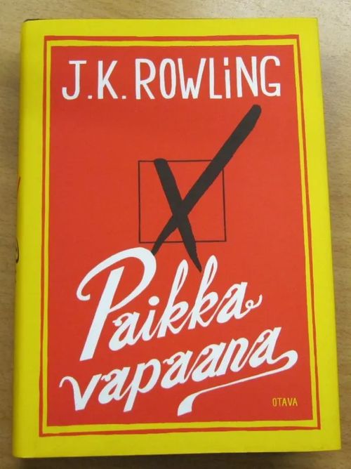 Paikka vapaana - Rowling J.K. | Kirja Waldemar | Osta Antikvaarista - Kirjakauppa verkossa