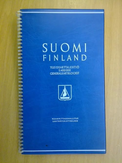 Suomi Finland yleiskarttalehtiö 1-400000 generalkartblocket | Kirja Waldemar | Osta Antikvaarista - Kirjakauppa verkossa