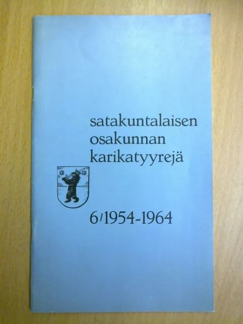 Satakuntalaisen osakunnan karikatyyrejä 6/1954-1964 - Liuksiala A. (piirrokset) | Kirja Waldemar | Osta Antikvaarista - Kirjakauppa verkossa