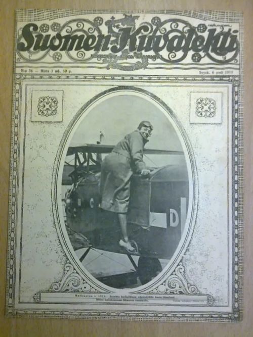 Suomen Kuvalehti 1919 nro 36 (6.9.1919) - Wiherjuuri L.M. (päätoim) | Kirja Waldemar | Osta Antikvaarista - Kirjakauppa verkossa