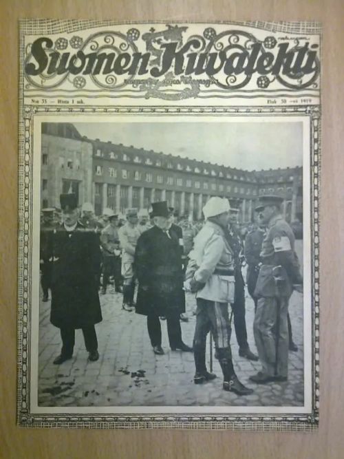 Suomen Kuvalehti 1919 nro 35 30.8.1919) - Wiherjuuri L.M. (päätoim) | Kirja Waldemar | Osta Antikvaarista - Kirjakauppa verkossa