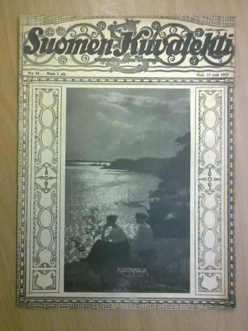 Suomen Kuvalehti 1919 nro 34 (23.8.1919) - Wiherjuuri L.M. (päätoim) | Kirja Waldemar | Osta Antikvaarista - Kirjakauppa verkossa