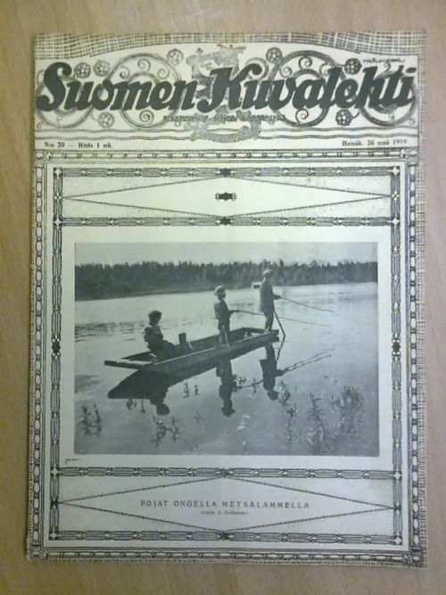 Suomen Kuvalehti 1919 nro 30 (26.7.1919) - Wiherjuuri L.M. (päätoim) | Kirja Waldemar | Osta Antikvaarista - Kirjakauppa verkossa