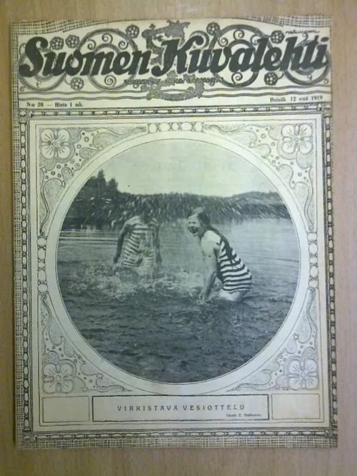 Suomen Kuvalehti 1919 nro 28 (12.7.1919) - Wiherjuuri L.M. (päätoim) | Kirja Waldemar | Osta Antikvaarista - Kirjakauppa verkossa