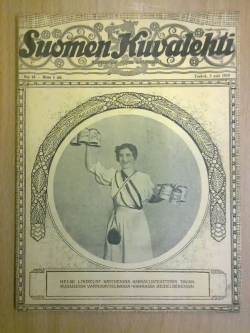 Suomen Kuvalehti 1919 nro 18 (3.5.1919) - Wiherjuuri L.M. (päätoim) | Kirja Waldemar | Osta Antikvaarista - Kirjakauppa verkossa