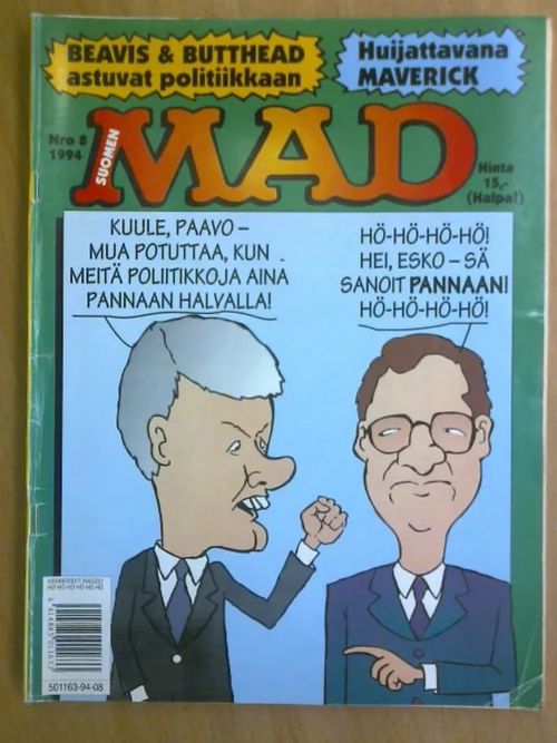 Suomen MAD 1994-08 | Kirja Waldemar | Osta Antikvaarista - Kirjakauppa verkossa