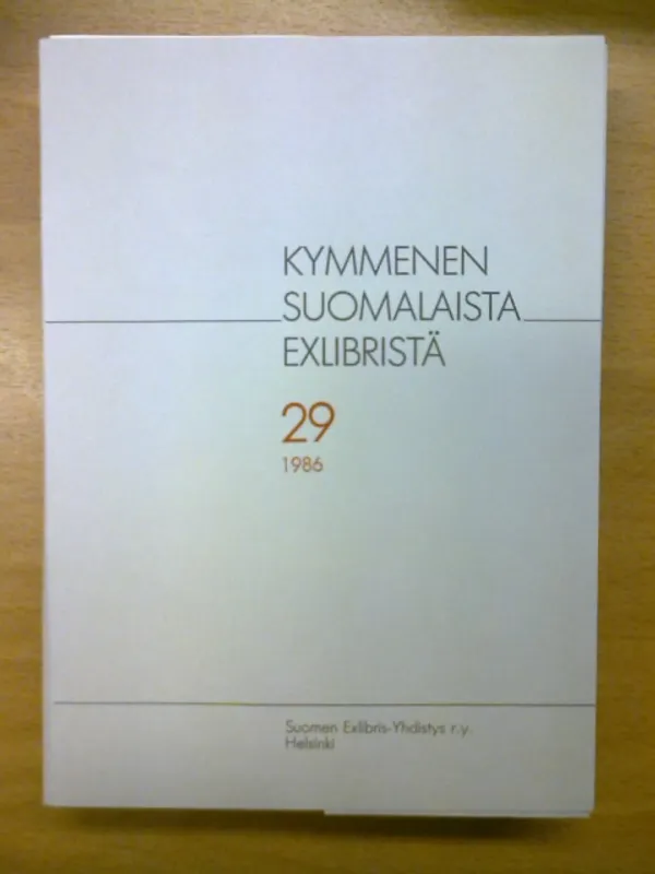 Kymmenen suomalaista exlibristä 29 1986 | Kirja Waldemar | Osta Antikvaarista - Kirjakauppa verkossa