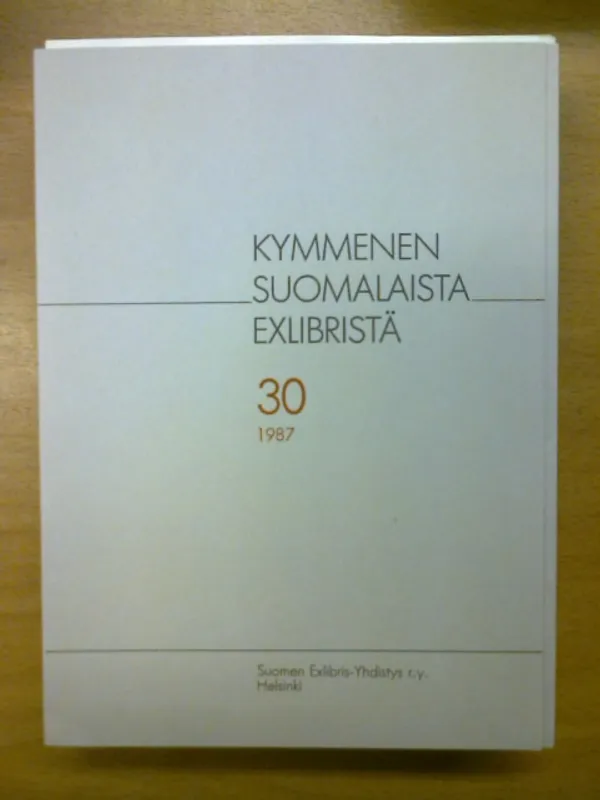 Kymmenen suomalaista exlibristä 30 1987 | Kirja Waldemar | Osta Antikvaarista - Kirjakauppa verkossa