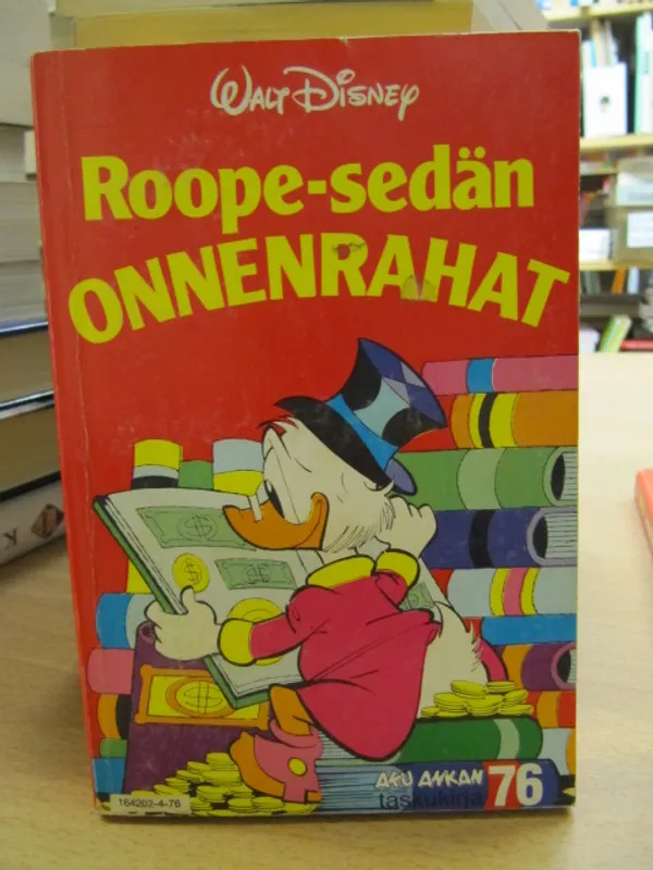 Aku Ankan taskukirja 76 - Roope-sedän onnenrahat | Kirja Waldemar | Osta Antikvaarista - Kirjakauppa verkossa