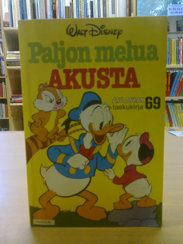 Aku Ankan taskukirja 69 - Paljon melua Akusta | Kirja Waldemar | Osta Antikvaarista - Kirjakauppa verkossa