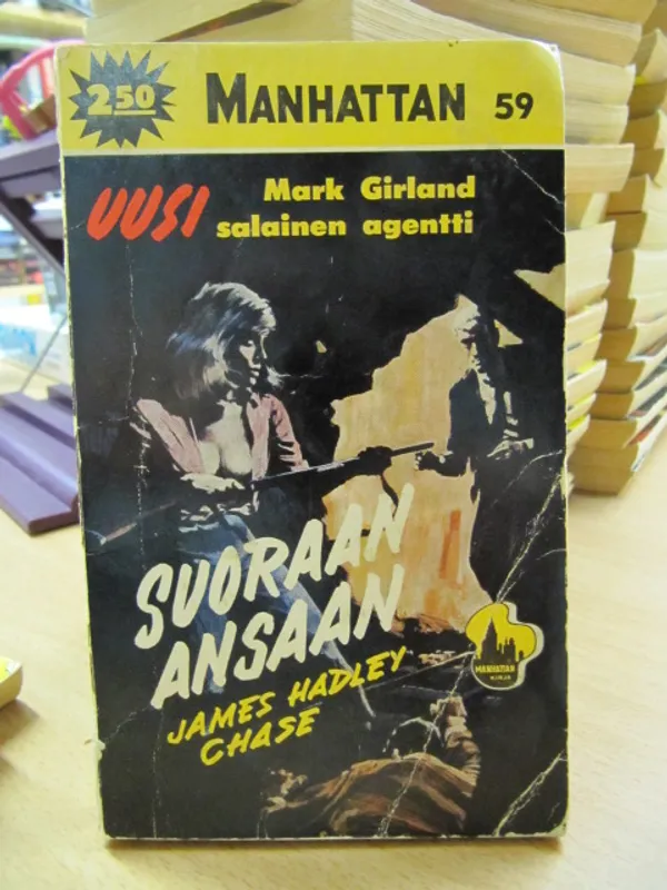 Manhattan 59 James Hadley Chase - Suoraan ansaan | Kirja Waldemar | Osta Antikvaarista - Kirjakauppa verkossa