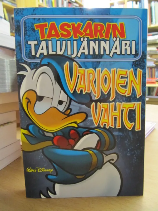 Aku Ankan taskukirja - Taskarin talvijännäri - Varjojen vahti | Kirja Waldemar | Osta Antikvaarista - Kirjakauppa verkossa