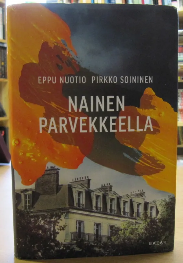 Nainen parvekkeella - Nuotio Eppu | Kirja Waldemar | Osta Antikvaarista - Kirjakauppa verkossa