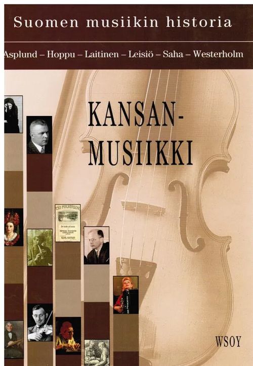 Suomen musiikin historia 1-8 - Dahlström Fabian - Salmenhaara Erkki -  Heiniö Mikko et al. | Kirjamari Oy