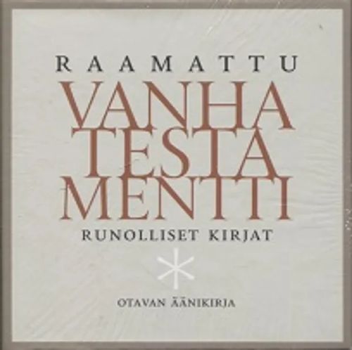 Raamattu - Vanha testamentti - Runolliset kirjat (Otavan äänikirja) | Vantaan Antikvariaatti Oy | Osta Antikvaarista - Kirjakauppa verkossa