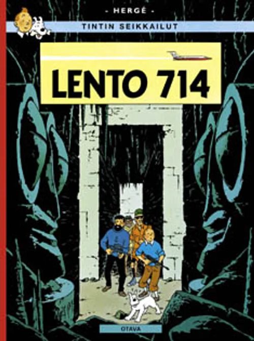 Tintin seikkailut 2 - Lento 714 - Herge | Vantaan Antikvariaatti Oy | Osta Antikvaarista - Kirjakauppa verkossa