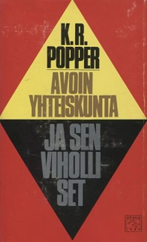 Avoin yhteiskunta ja sen viholliset - Popper K. R. | Vantaan Antikvariaatti Oy | Osta Antikvaarista - Kirjakauppa verkossa