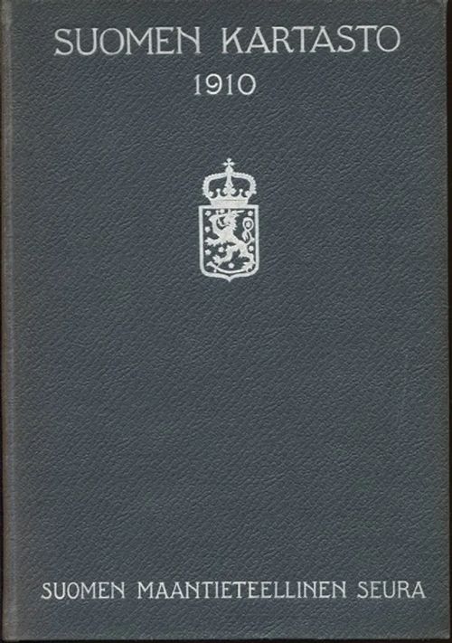 Suomen kartasto 1910 1-2 Tekstiosat - Alfthan Max et al. (toim) | Vantaan Antikvariaatti Oy | Osta Antikvaarista - Kirjakauppa verkossa