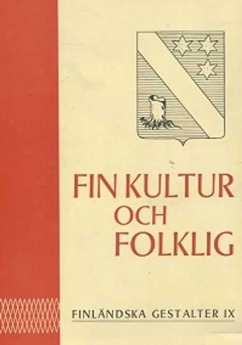 Fin kultur och folklig - Finländska gestalter IX - Andersson Otto et al. | Vantaan Antikvariaatti Oy | Osta Antikvaarista - Kirjakauppa verkossa