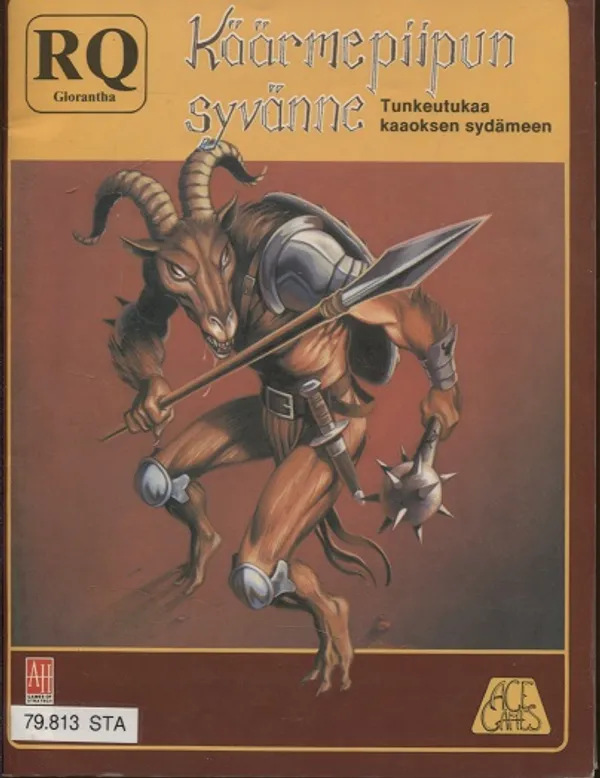 Käärmepiipun syvänne - Tunkeutukaa kaaoksen sydämeen (RuneQuest) | Vantaan Antikvariaatti Oy | Osta Antikvaarista - Kirjakauppa verkossa