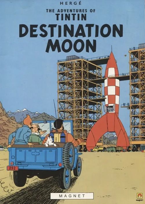 Destination Moon - The Adventures of Tintin - Herge | Vantaan Antikvariaatti Oy | Osta Antikvaarista - Kirjakauppa verkossa